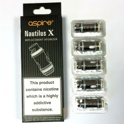 Aspire Nautilus X Coils - 5 Pack. Various. Aspire Nautilus X Coils - 5 Pack. Various.