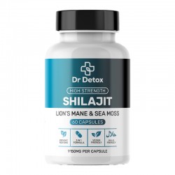 Shilajit Capsules By Dr Detox 60 Pack.