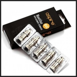 Aspire Nautilus BVC Coils - 5 Pack, Various ohms. Aspire Nautilus BVC Coils - 5 Pack, Various ohms.