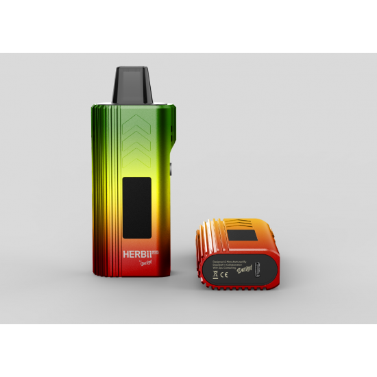 Dazzleaf | HERBii Pro Dry Herb Vaporiser Kit | 2500mAh Battery. Dazzleaf | HERBii Pro Dry Herb Vaporiser Kit | 2500mAh Battery.
