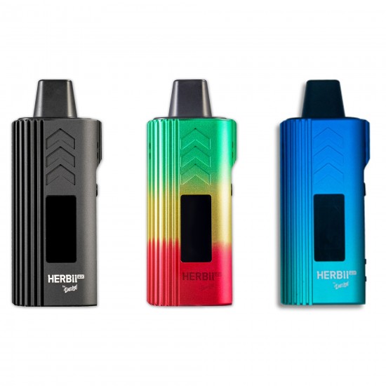Dazzleaf | HERBii Pro Dry Herb Vaporiser Kit | 2500mAh Battery.