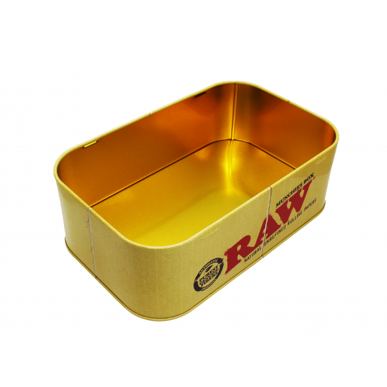 RAW Munchies Box Metal Storage Box & Rolling Tray 1 x Single.