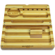 RAW STRIPED Bamboo Wooden Back Flip Rolling Tray.