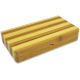 RAW STRIPED Bamboo Wooden Back Flip Rolling Tray.