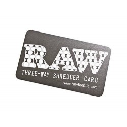 RAW 3-Way Shredder / Grinder Card.