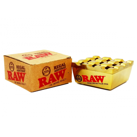 RAW AUTHENTIC Regal Metal Wind-Proof Ash Tray. RAW AUTHENTIC Regal Metal Wind-Proof Ash Tray.