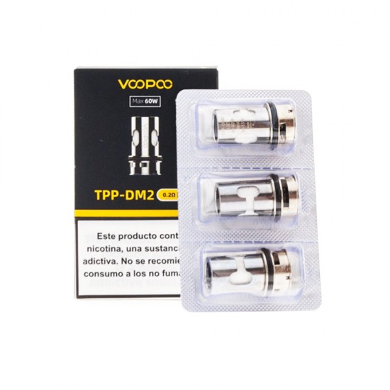 Voopoo TPP Coils - 3 Pack. Various strengths. Voopoo TPP Coils - 3 Pack. Various strengths.